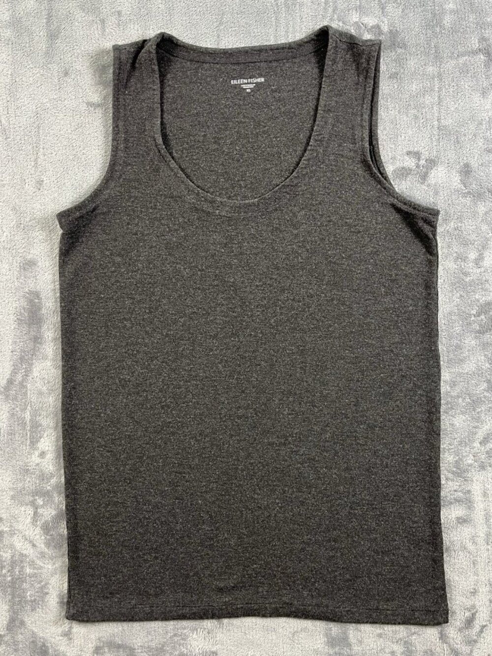Eileen Fisher Italian Yarn Black Tank Top Women's XS